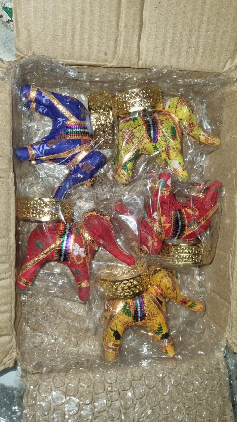 Elephant Light Candle