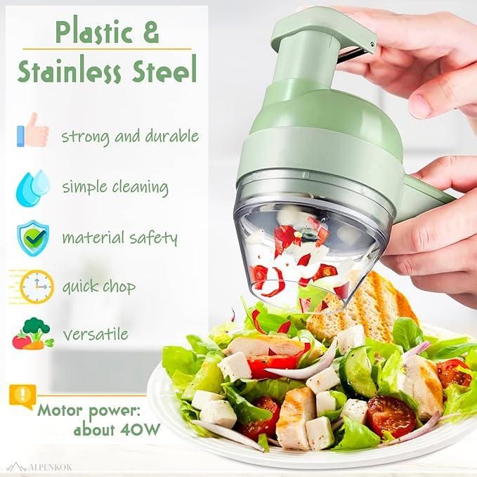 Electric Vegetable Cutter Set