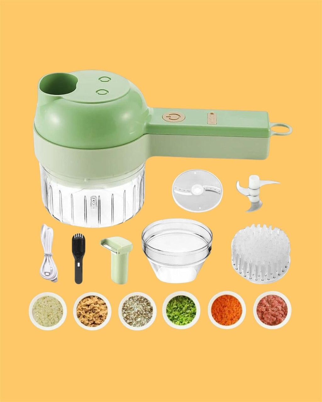 Electric Vegetable Cutter Set