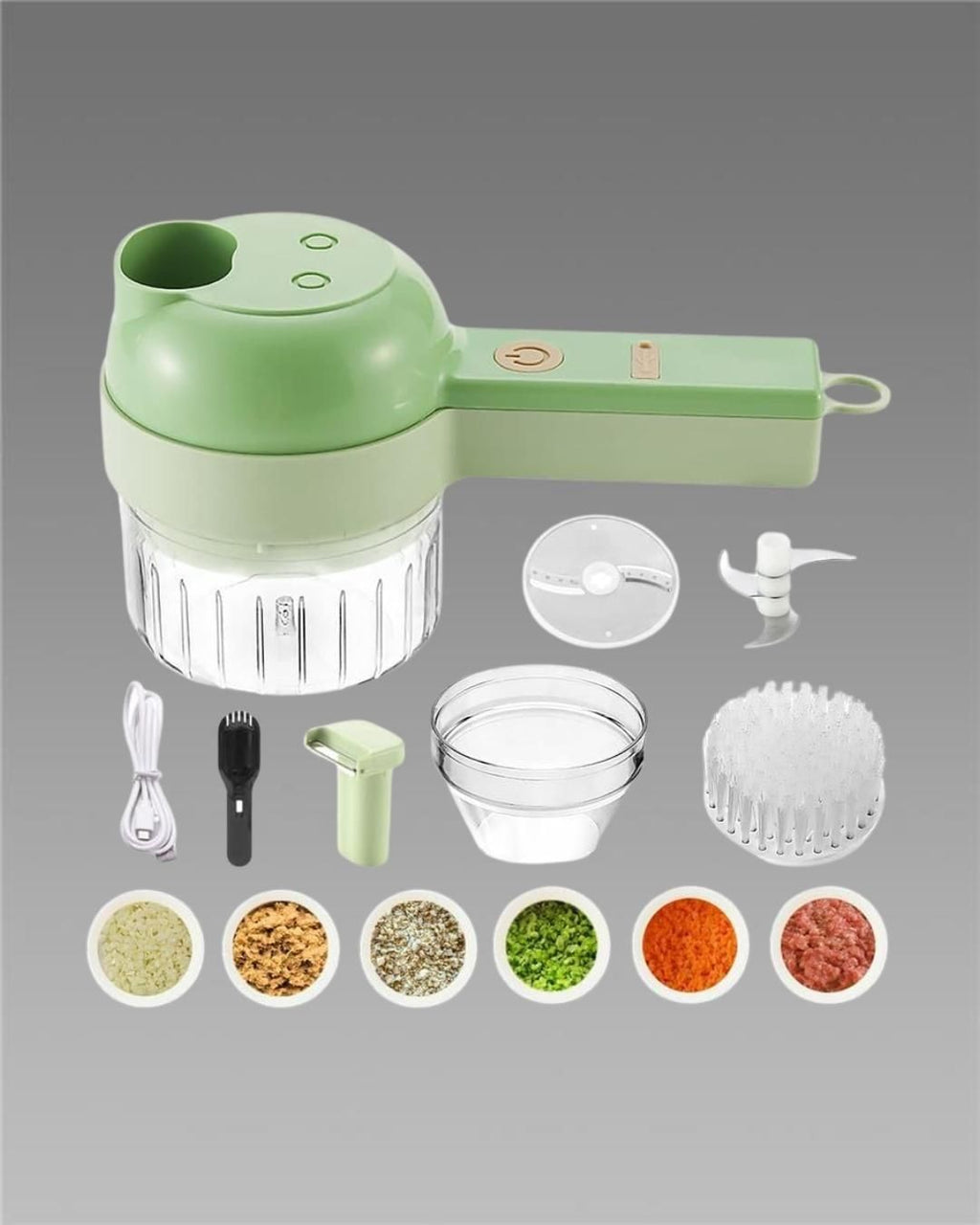 Electric Vegetable Cutter Set
