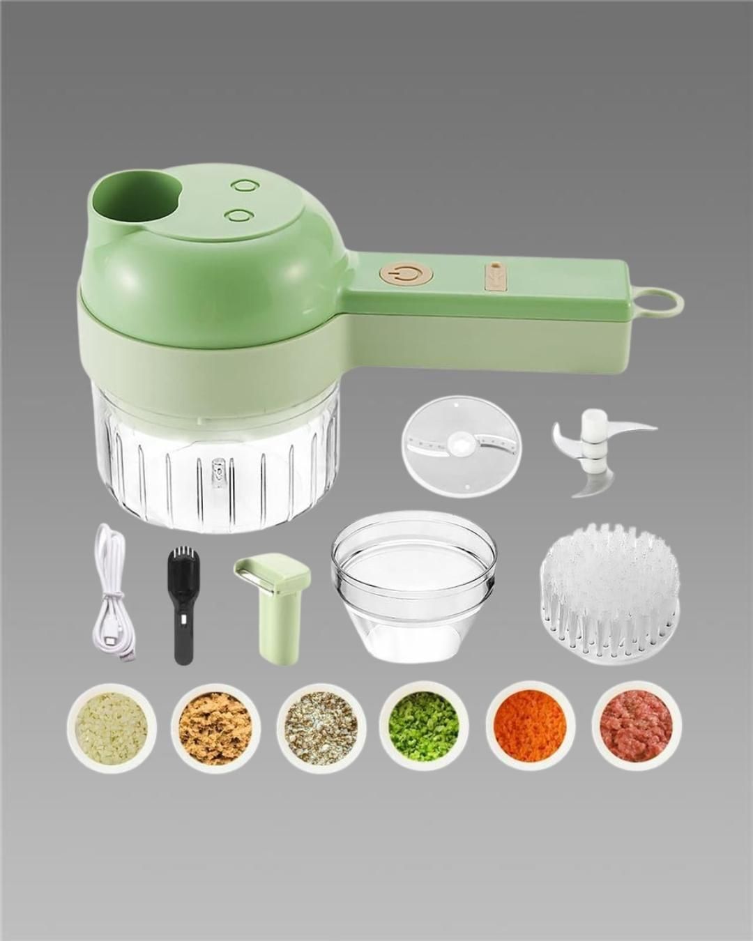 Electric Vegetable Cutter Set
